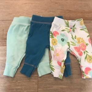 Newborn Pants Baby Girl Cloud Island Set Of 3